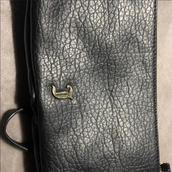 Juicy couture black vegan wristlet Super cute. - Picture 2 of 4